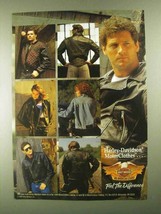 1991 Harley-Davidson MotorClothes Ad - £14.55 GBP