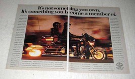 1991 Harley-Davidson Ultra Classic Electra Glide Ad - $18.49