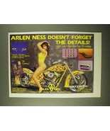 1993 Arlen Ness Parts Ad - Don&#39;t Forget the Details - £14.78 GBP