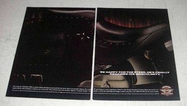 1996 2-pg Harley-Davidson Genuine Motor Accessories Ad - £14.55 GBP