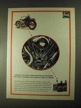 1997 Castrol Motorcycle V-Twin Oil Ad - For Harley - £14.56 GBP