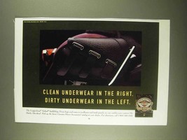 1997 Harley-Davidson Loggerhead Softail Saddlebag Ad - $18.49