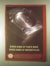1997 Harley-Davidson Genuine Motor Parts Ad - Other - £14.73 GBP