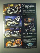 1998 Drag Specialties Pipes Ad - Vance Hines - £14.74 GBP