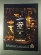 1998 Harley-Davidson Genuine Motorcycle Oil Ad - $18.49