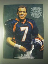 1998 Milk Ad - John Elway - £14.78 GBP