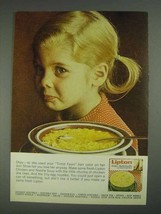 1967 Lipton Chicken and Noodle Soup Mix Ad - $18.49