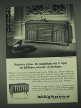 1967 Magnavox Hancock and Pemberton Stereo Ad - £14.54 GBP