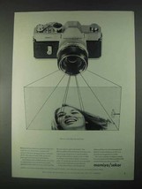 1967 Mamiya/Sekor 1000TL Camera Ad - Blue Sky - $18.49