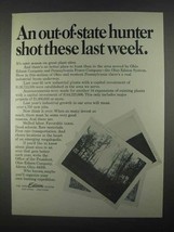1967 Ohio Edison Company Ad - Out-of-State Hunter - £14.55 GBP