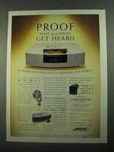 2003 Bose Wave Radio Ad - Proof Ideas Get Heard - £14.72 GBP