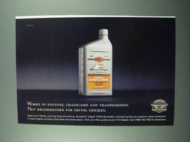 2004 H-D Screamin' Eagle SYN3 Synthetic Lubricant Ad - £14.55 GBP