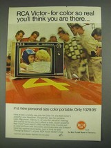 1967 RCA Victor Headliner TV Ad - Color So Real - £14.90 GBP
