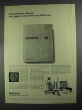 1967 Ronson Appliances Ad - Work for Next 10,000 Years - £14.77 GBP