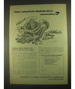 1967 Santa Clara, California Chamber of Commerce Ad - £14.78 GBP