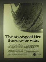 1967 Vogue Tires Ad - The Strongest There Ever Was - £14.77 GBP