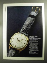 1968 Electric Timex Watch Ad - No Winding - £14.53 GBP