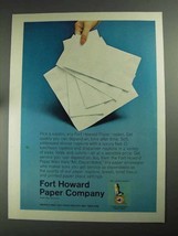 1968 Ford Howard Paper Napkin Ad - Pick a Napkin - £14.78 GBP