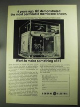 1968 General Electric Permeable Membrane Ad - 4 Years - £14.55 GBP