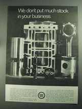 1968 GM Detroit Diesel Engines Ad - Put Much Stock - $18.49