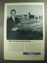 1968 Indiana Department of Commerce Ad - Now on Tap - £14.78 GBP