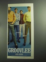 1968 Lee Leens Ad - Trimlee Uptightlee Hiplee Neatlee - $18.49