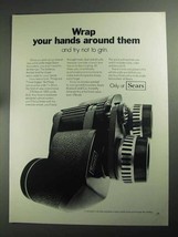 1968 Sears 7x35 Binoculars Ad - Wrap Your Hands Around - $18.49