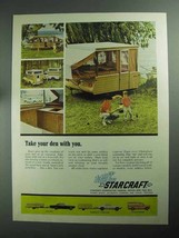 1968 Starcraft Camper Ad - Galaxy, Starstream - £14.61 GBP
