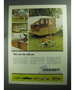 1968 Starcraft Camper Ad - Galaxy, Starstream - £14.55 GBP