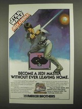 1983 Parker Brothers Star Wars Jedi Arena Video Game Ad - £14.54 GBP