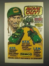 1983 Remco Sgt. Rock Vehicles and Weapons Ad - Move Out - £14.53 GBP