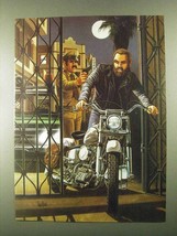 1985 David Mann Illustration - Breaking In - £14.78 GBP