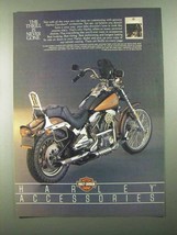 1986 Harley-Davidson Genuine Accessories Ad - Thrill - £14.55 GBP