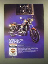1993 Harley-Davidson Eagle Iron Parts Ad - Re-Cycle - £14.54 GBP