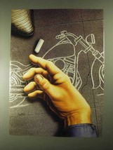 1997 David Mann Illustration - Chalk Drawing - £14.57 GBP