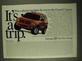 1998 Dodge Durango Ad - It's a Trip - £14.78 GBP