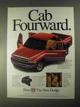 1998 Dodge Ram 1500 Quad Cab Pickup Truck Ad - $18.49