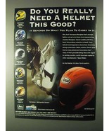 1999 Arai RX-7RR3 Racing Red Helmet Ad - Really Need - £14.78 GBP