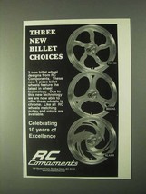 1999 RC Components Wheels Ad - Fluid, Regal, Slash - £14.54 GBP