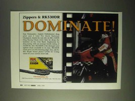 1999 RK 530DR Drag Racing Chain Ad - Dan Fitzmaurice - $18.49