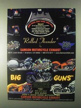 1999 Samson Exhaust Systems Ad - Rolled Thunder - £14.78 GBP