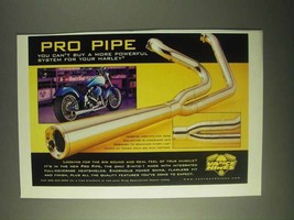 1999 Vance Hines Pro Pipe Exhaust Ad - £14.74 GBP