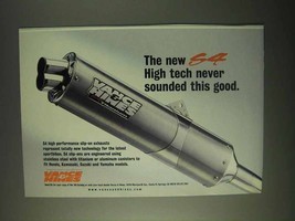1999 Vance Hines S4 Slip-On Exhaust Ad - High Tech - £14.74 GBP