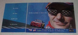 2001 Pepsi, Fritos, Tropicana Ad - Jeff Gordon - NASCAR - £14.46 GBP