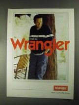 2001 Wrangler Jeans Ad - As Real As Wrangler - £14.49 GBP