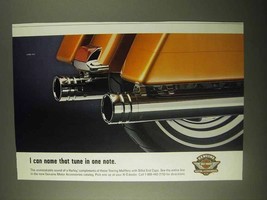 2002 Harley-Davidson Touring Mufflers Ad - End Caps Ad - $18.49