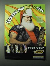 2004 Bic Cigarette Lighter Ad - Salty Fast Bad Proud - £14.54 GBP