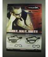 2004 Wiley X Magna-Seal and Seal-Tek Glasses Ad - £14.78 GBP