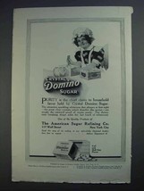 1913 Crystal Domino Sugar Ad - Purity is Chief Claim - £14.62 GBP