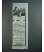 1913 Union Pacific Railroad Ad - Colorado - £14.78 GBP